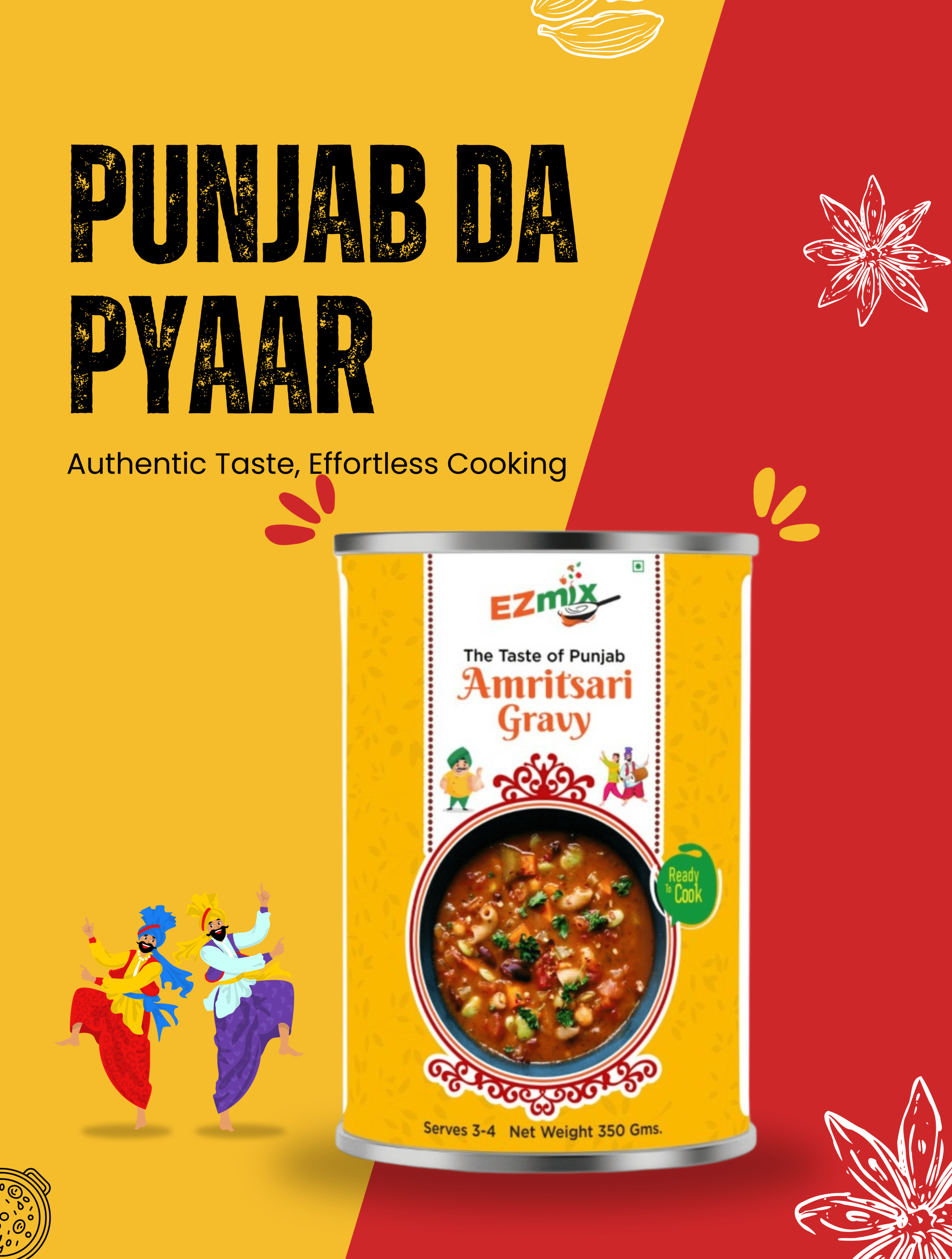 Amritsari Gravy Banner Mobile