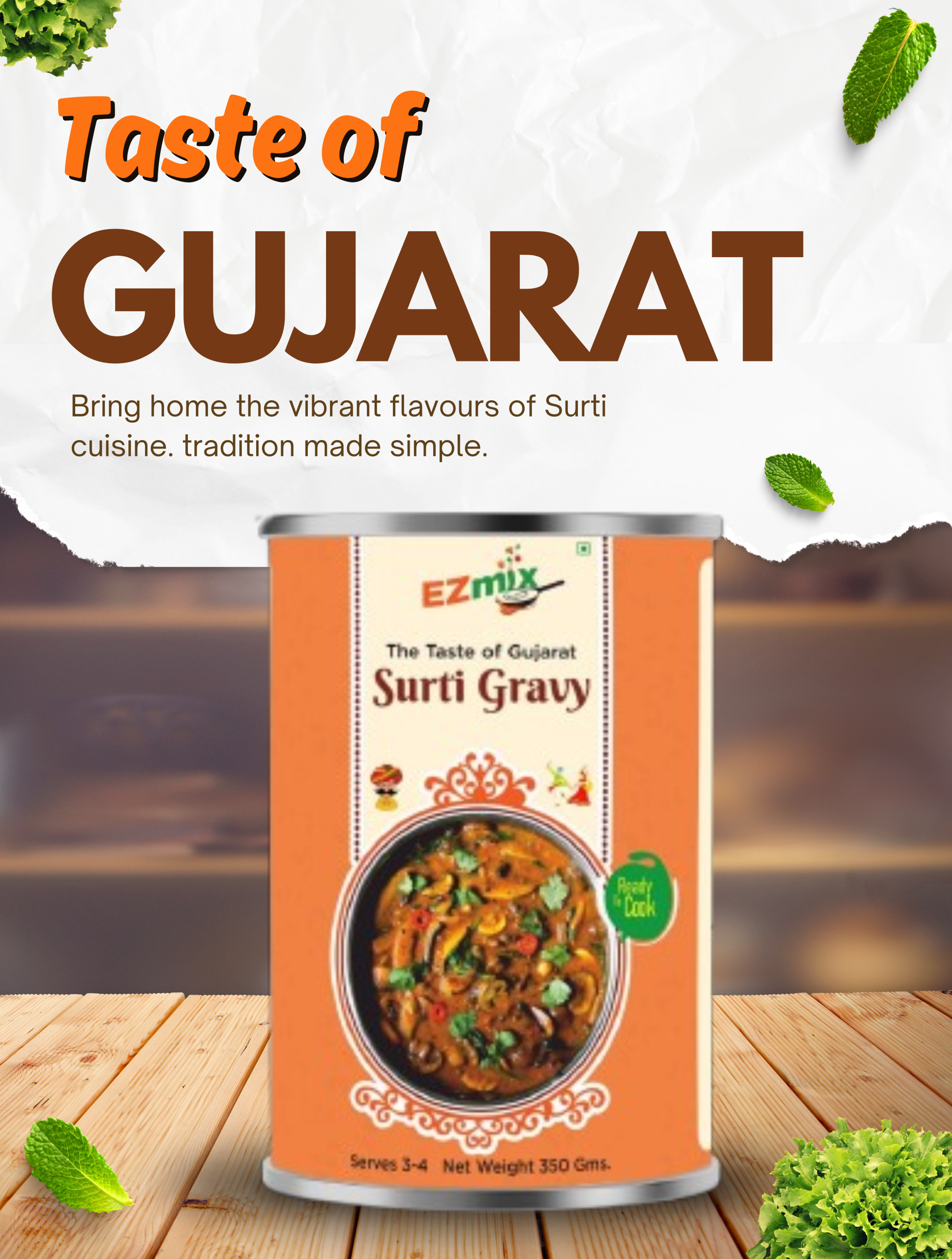Surati Gravy Banner Mobile